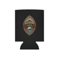 BLACK Guam Seal Tampa Can Cooler | Koozie