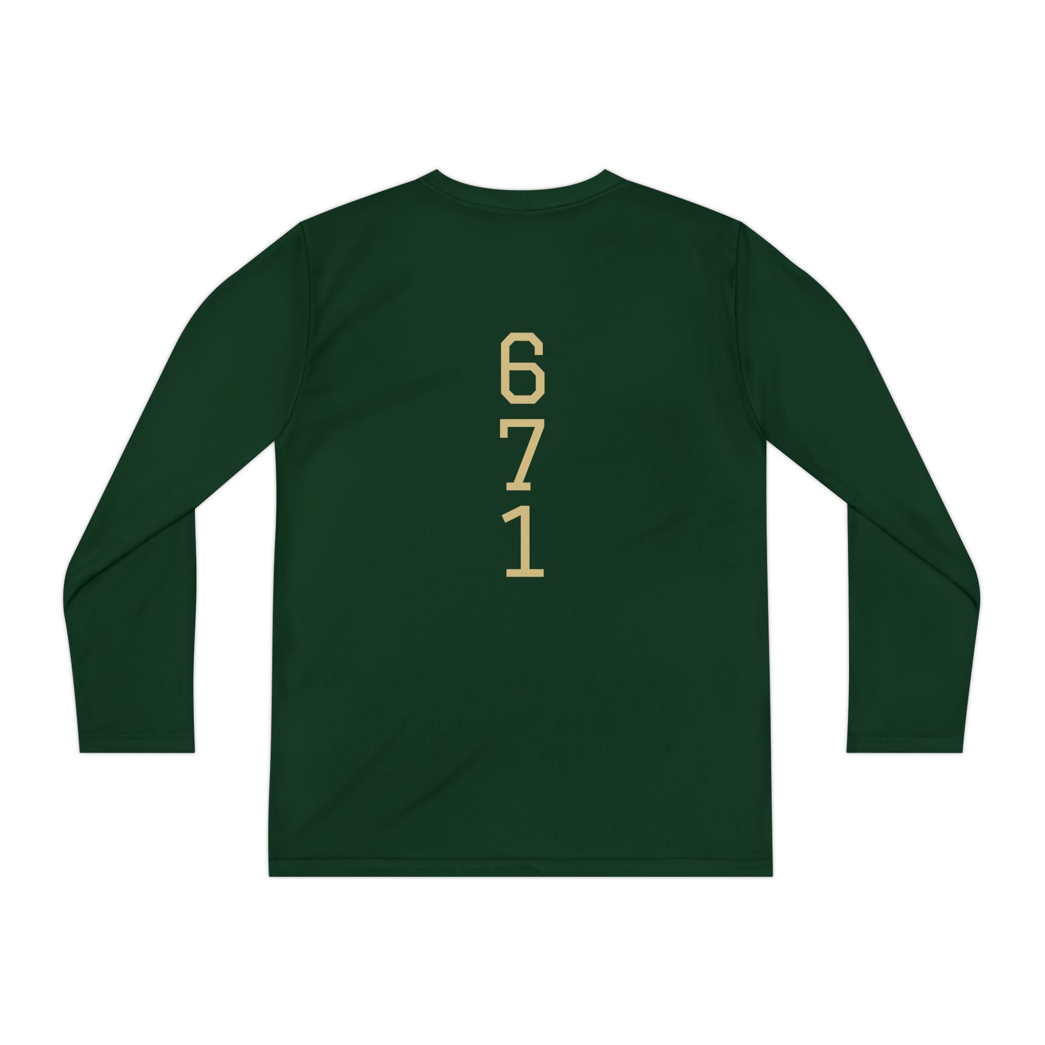 Guam 671 Long Sleeve Youth Tee "Where America's Day Begins"
