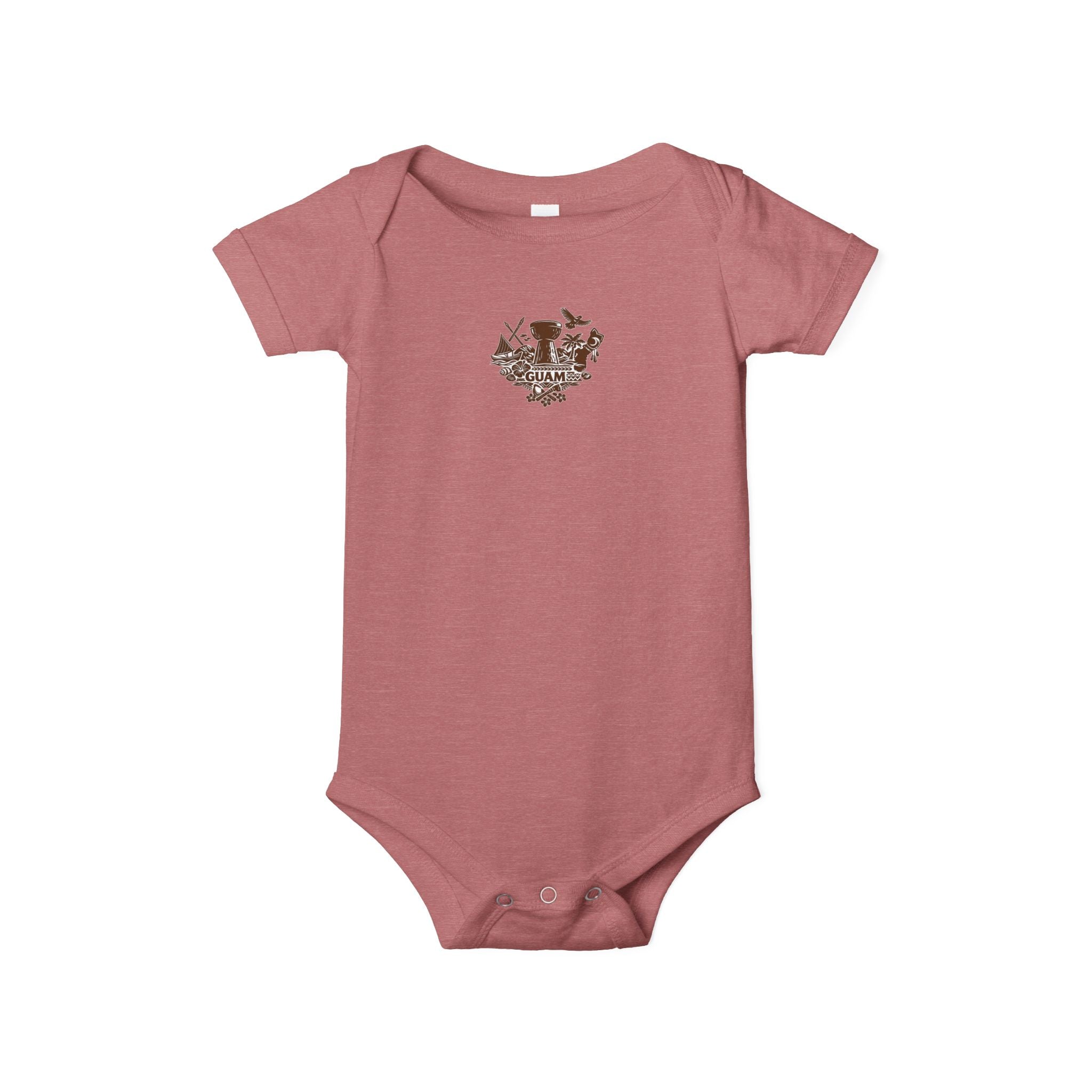 Guam Tribal Infant One-Piece Bodysuit