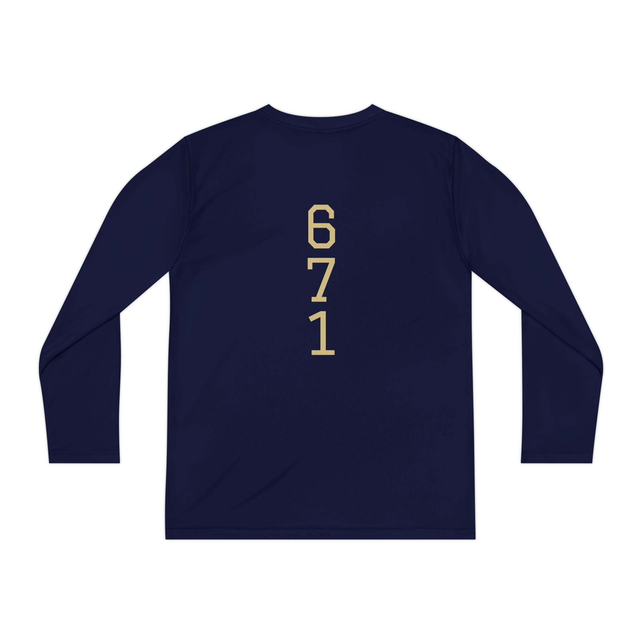 Guam 671 Long Sleeve Youth Tee "Where America's Day Begins"
