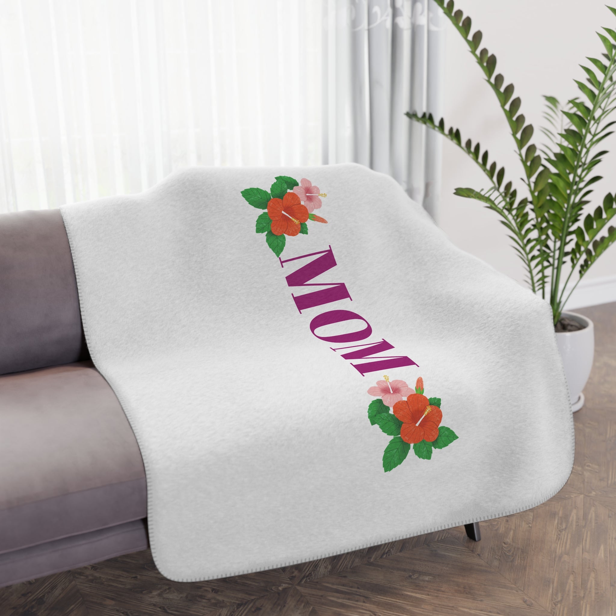 Personalized Sherpa Blanket | Cozy Throw Blanket