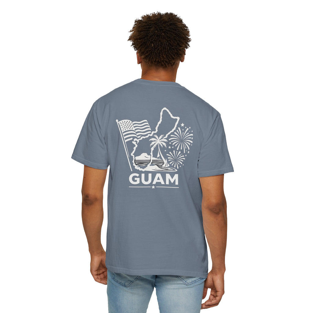 Adults Unisex 4th of July Island-Style T-Shirt