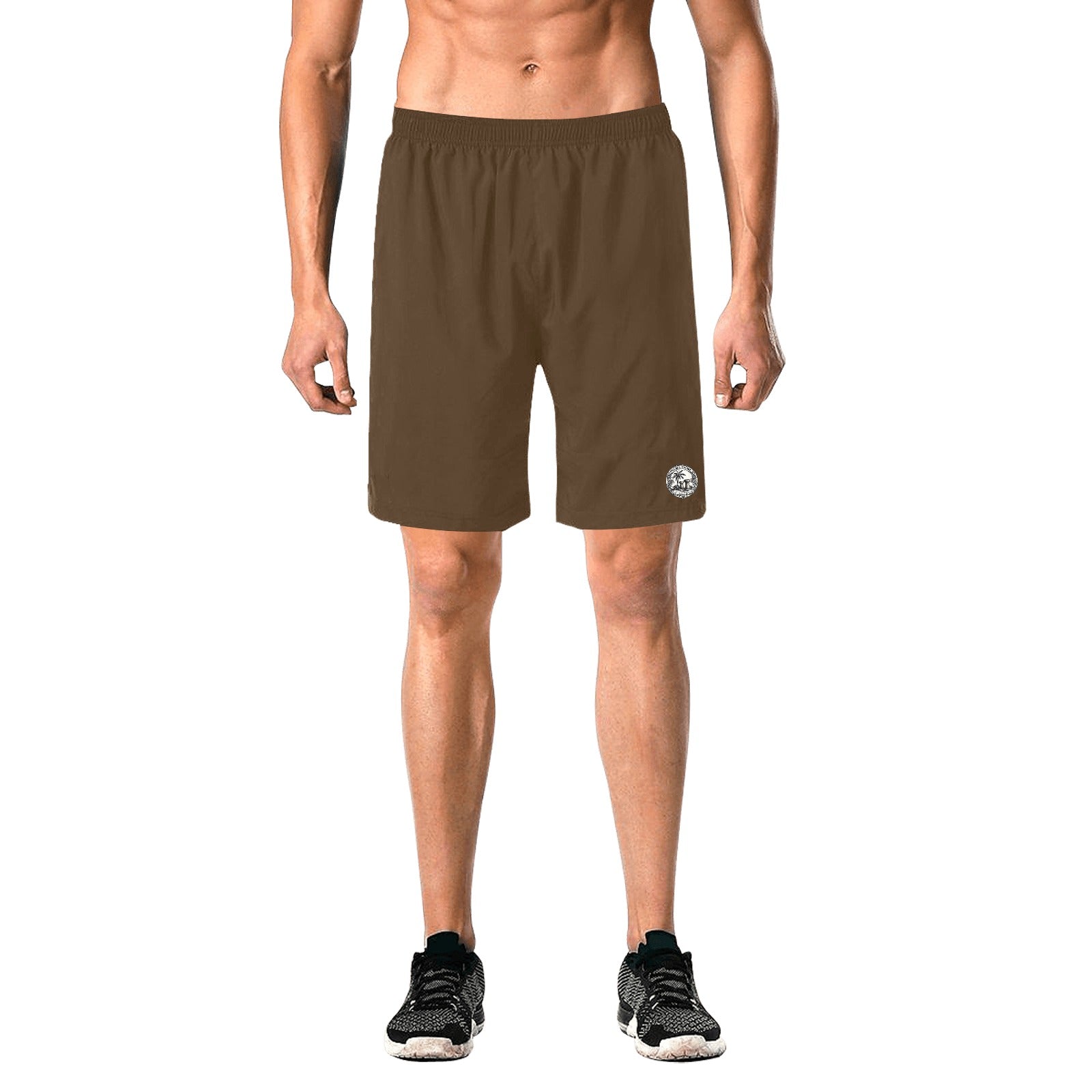 Men's Elastic Beach Shorts | Palm&Stone Signature Logo (6 colors | S-5XL)