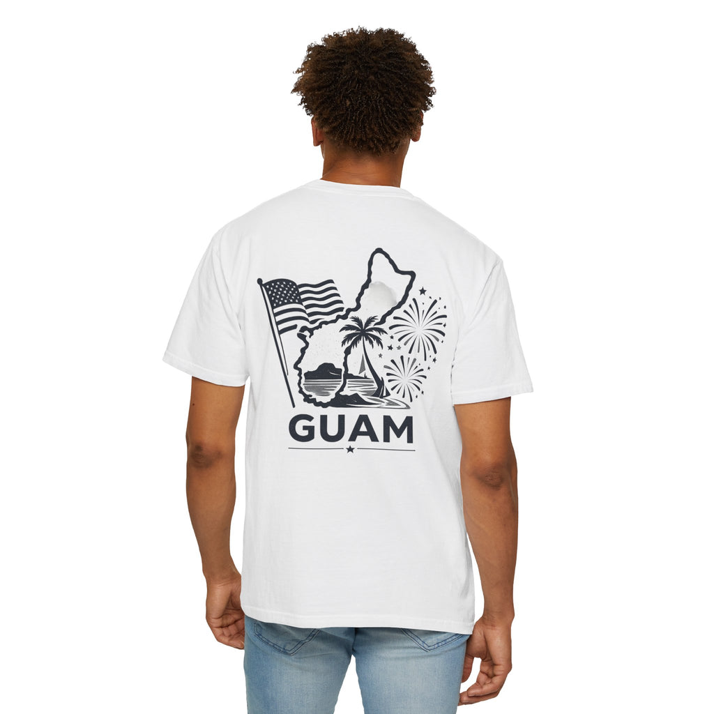 Adults Unisex 4th of July Island-Style T-Shirt