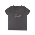 Personalized Island Mama V-Neck T-Shirt