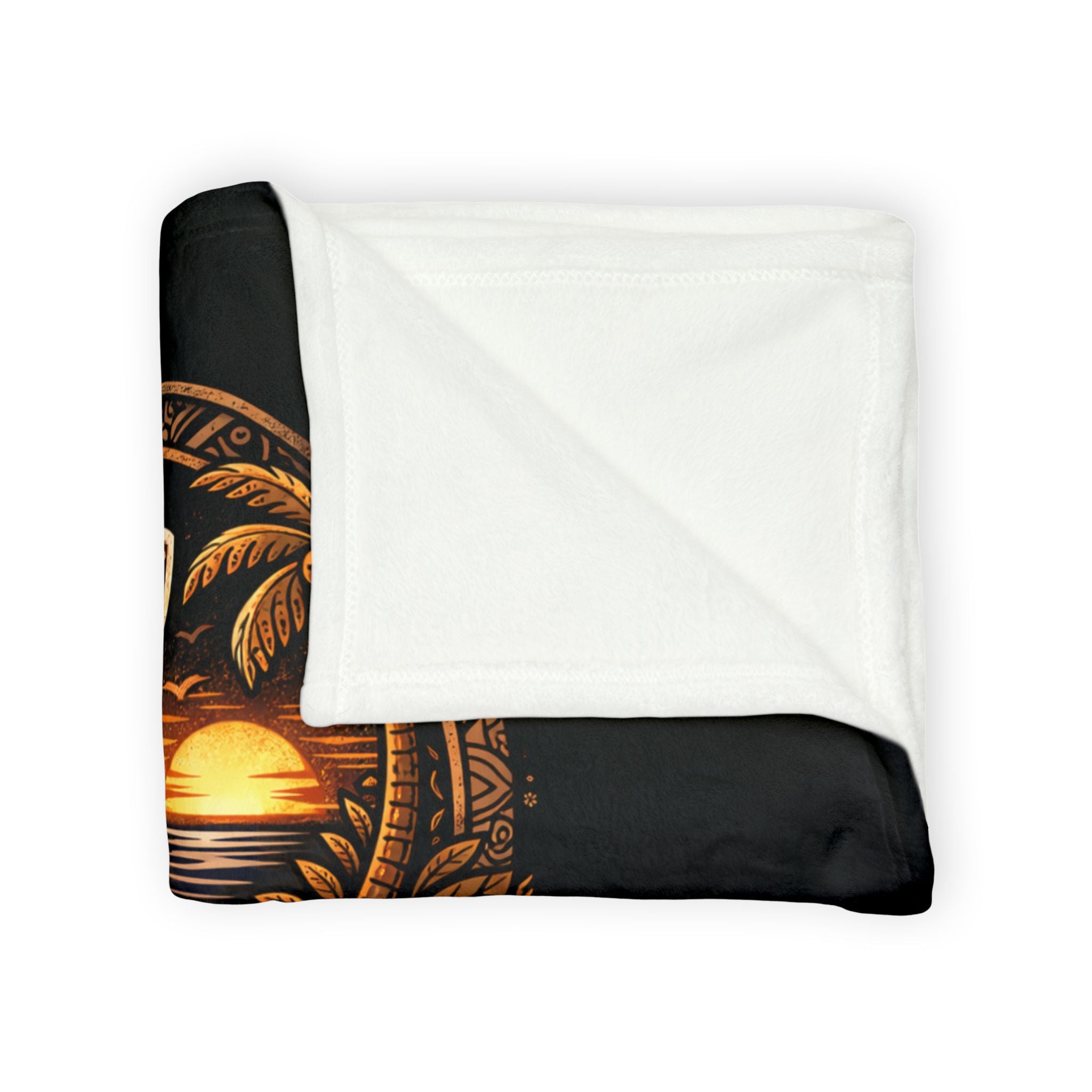 Personalized Guam Plush Blanket | Soft Polyester