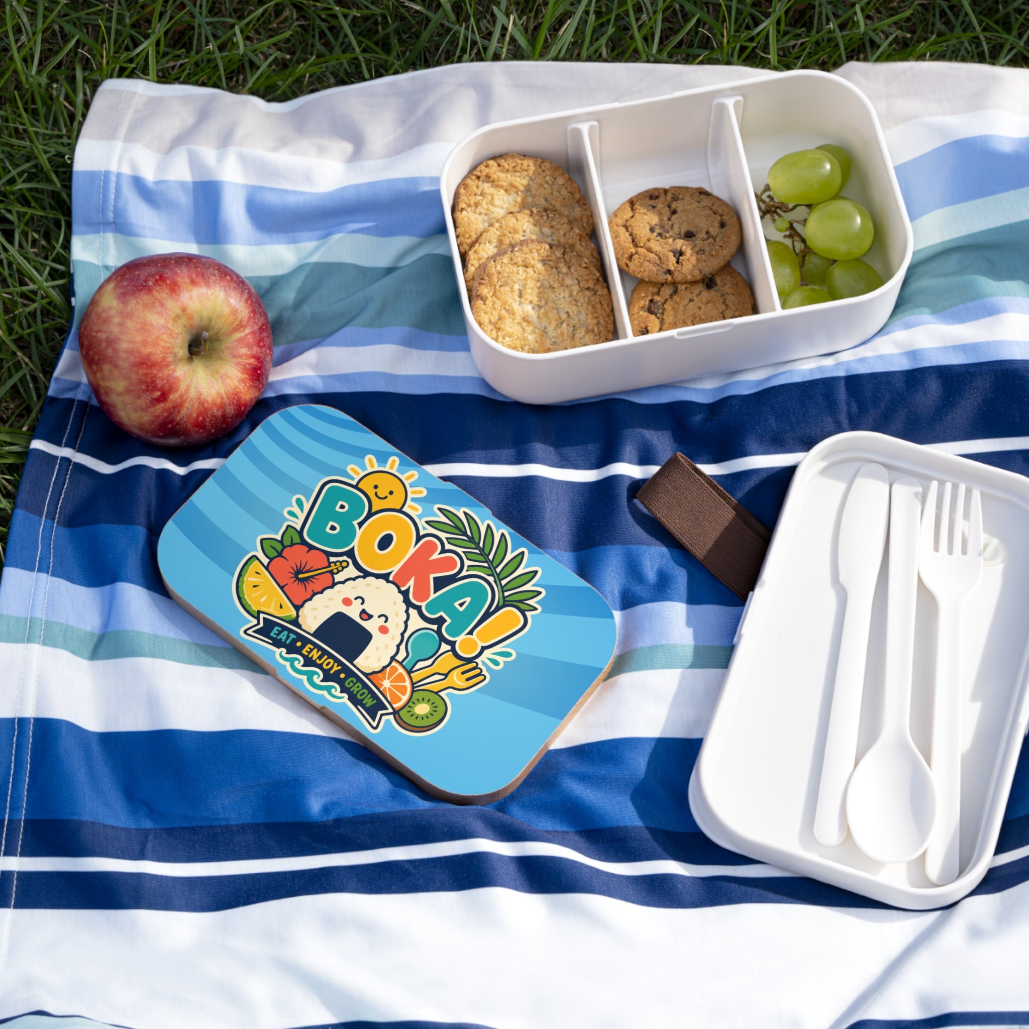 Personalized Bento Lunch Box (Add your own image, name or text)