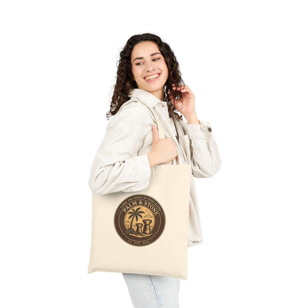 100% Islander Cotton Canvas Tote Bag
