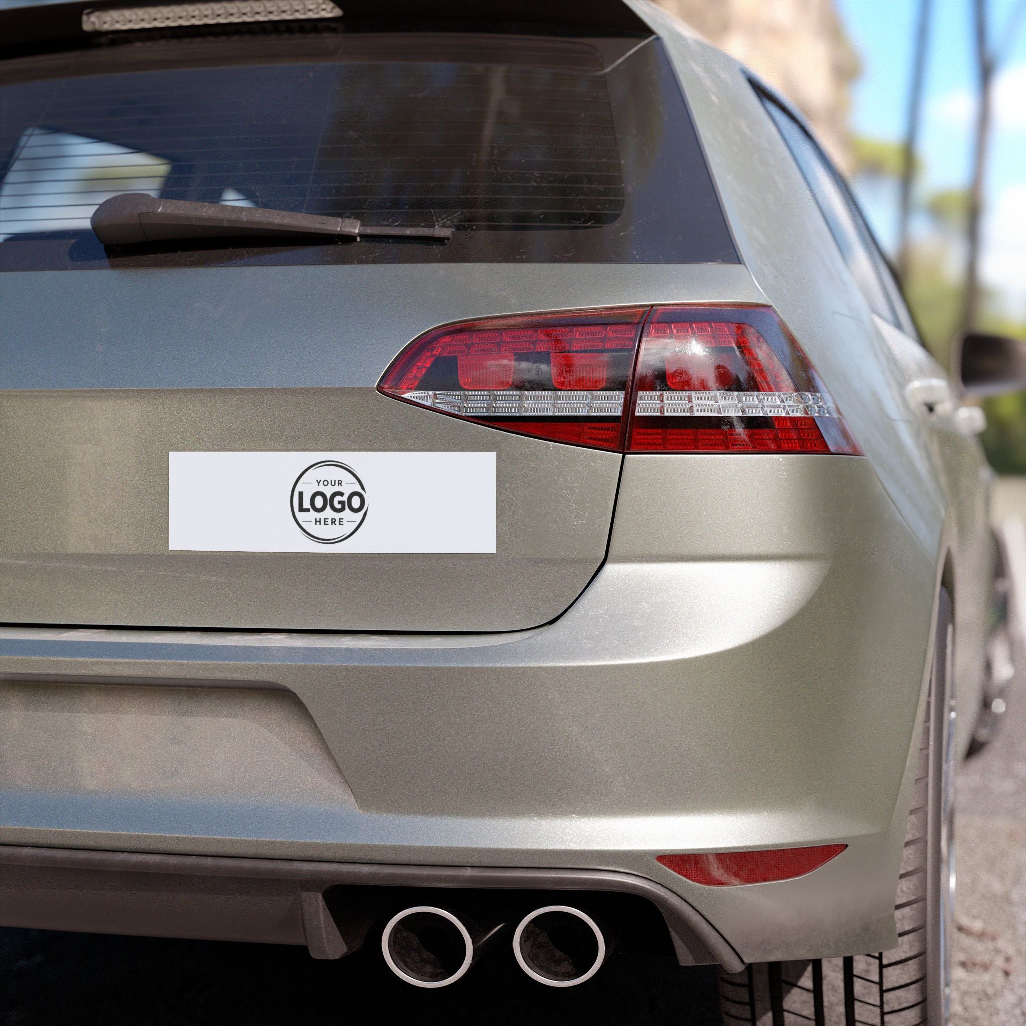 Custom Car Magnet — Personalized Logo Magnetic Sign for Vehicles