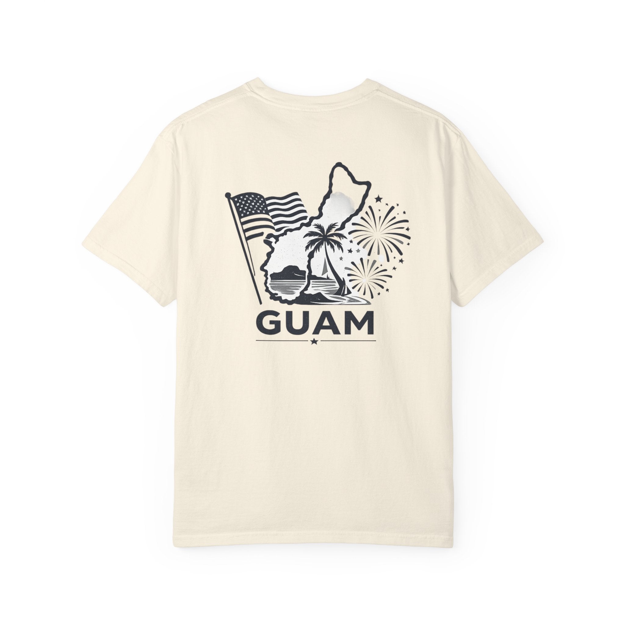 Adults Unisex 4th of July Island-Style T-Shirt