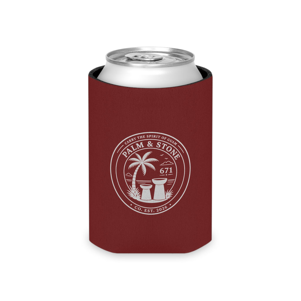 MAROON Guam Seal Tampa Can Cooler | Beer Koozie