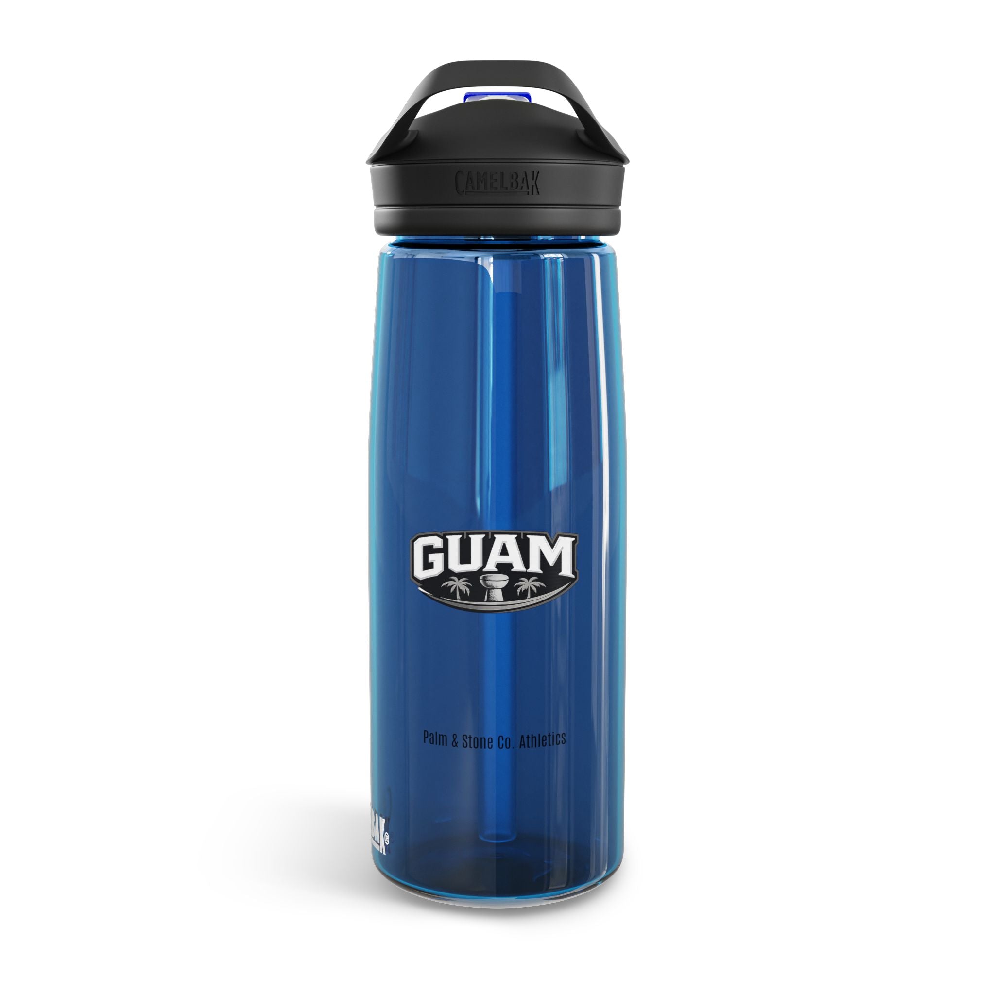 Guam Logo CamelBak Eddy Water Bottle | 20/25oz Durable Sports Bottle