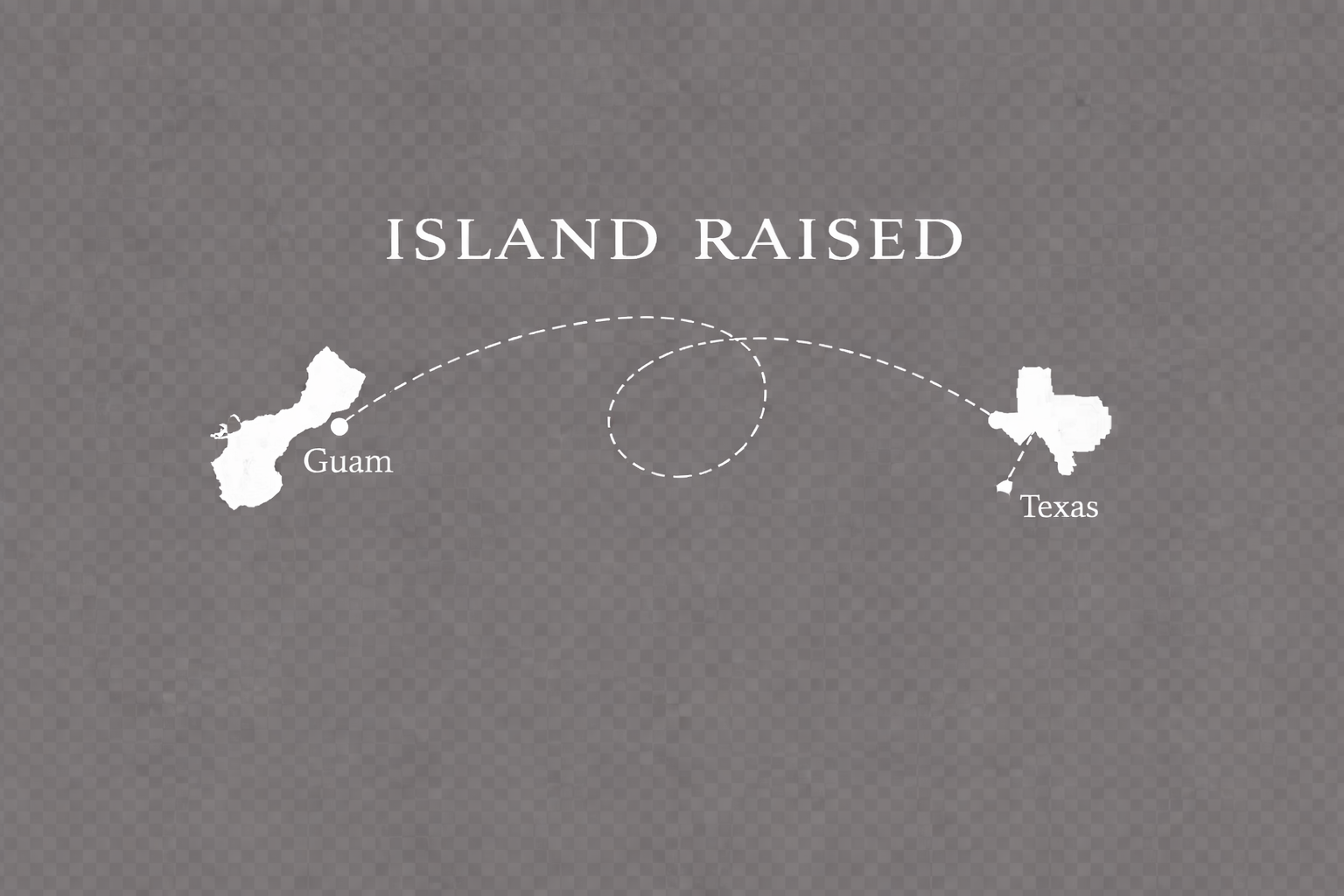 Island Raised Youth lightweight hooded sweatshirt | Optional: GU-State/Country Customization