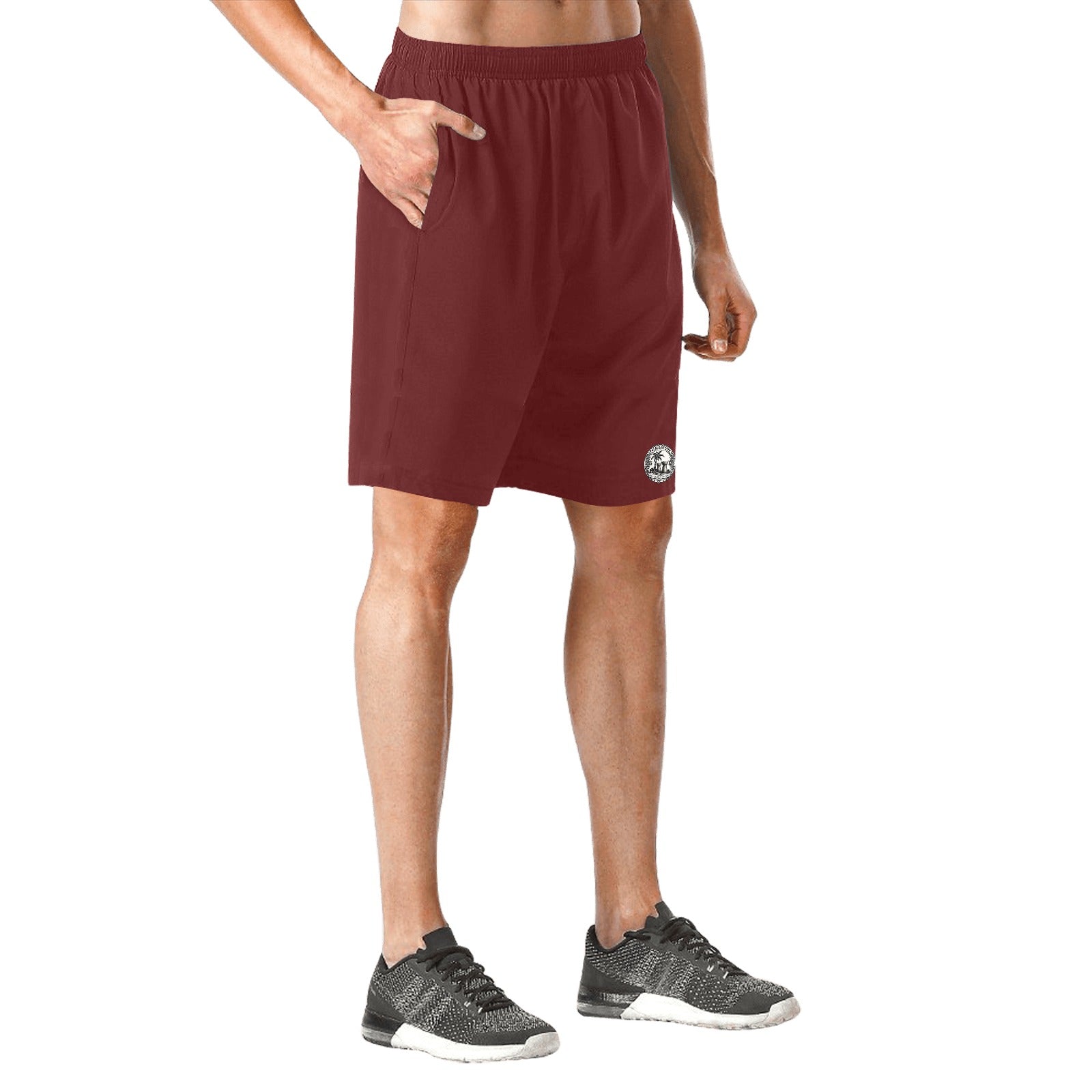 Men's Elastic Beach Shorts | Palm&Stone Signature Logo (6 colors | S-5XL)