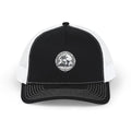 Palm Tree Patch Trucker Snapback Hat | Vintage Island Embroidery