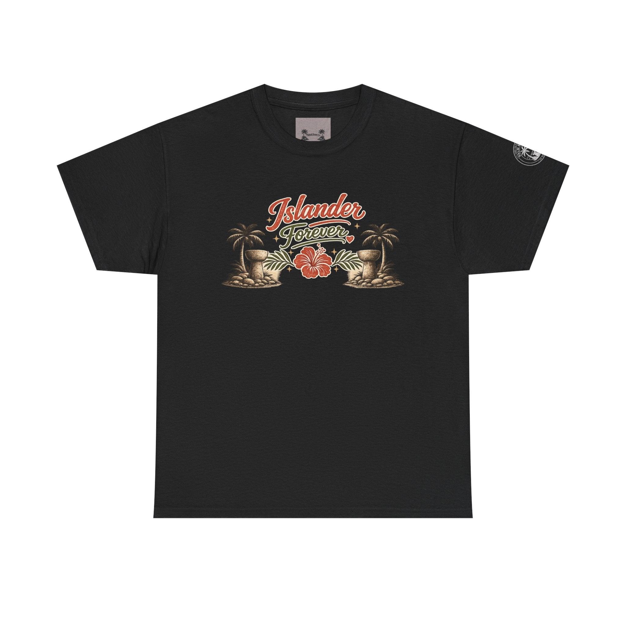 Personalized Islander Forever Unisex Heavy Cotton Tee (sample mockup)