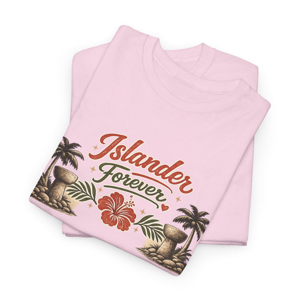 Personalized Islander Forever Unisex Heavy Cotton Tee (sample mockup)