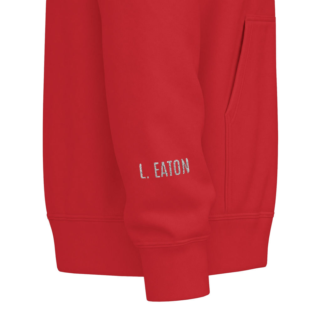 Personalized Unisex Heavy Blend™ Full Zip Hooded Sweatshirt (Add your school name, logo, subject, initials)