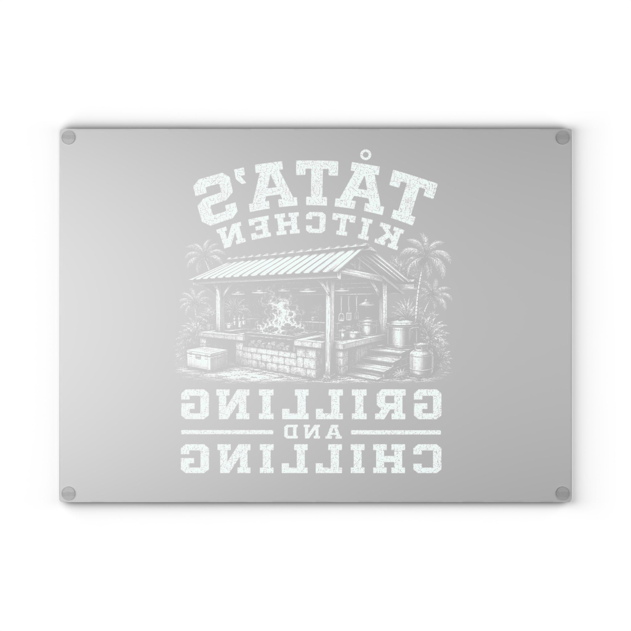 Cutting Board | “Tata’s Kitchen: Grilling and Chilling” BBQ Design