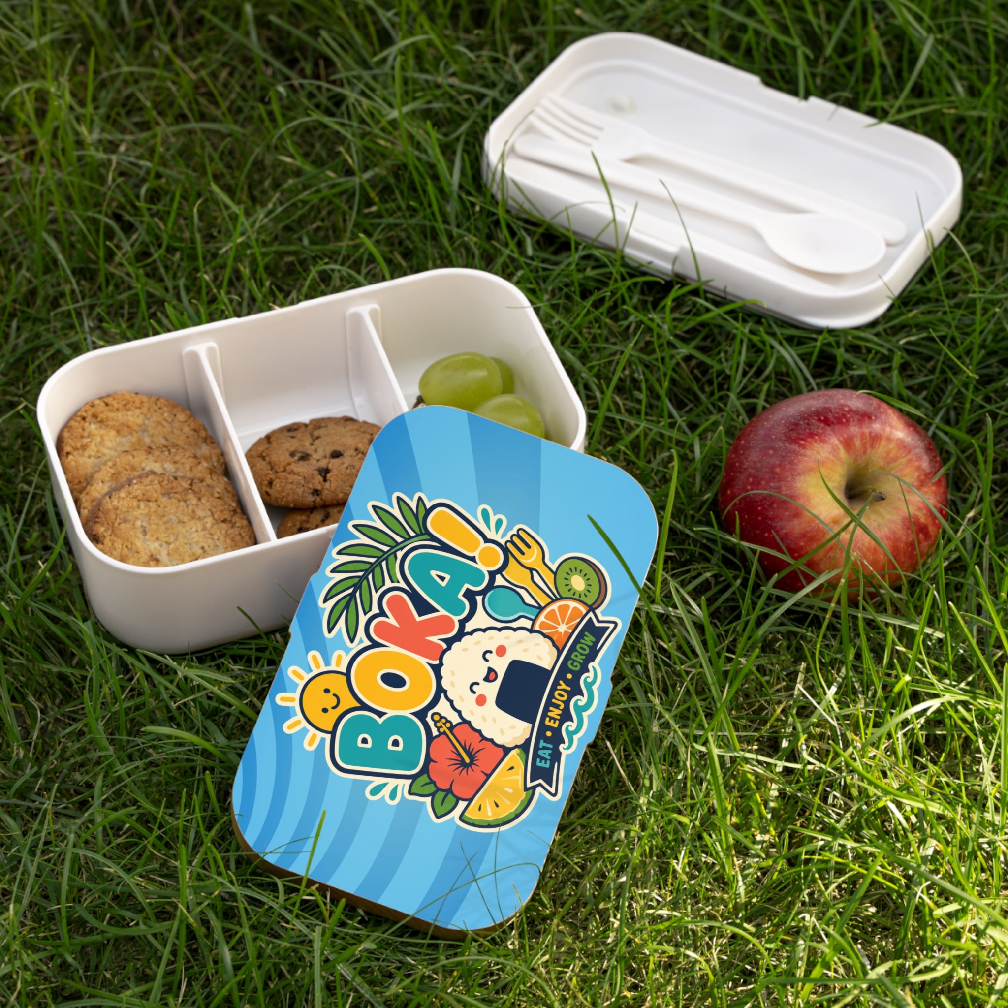 Personalized Bento Lunch Box (Add your own image, name or text)