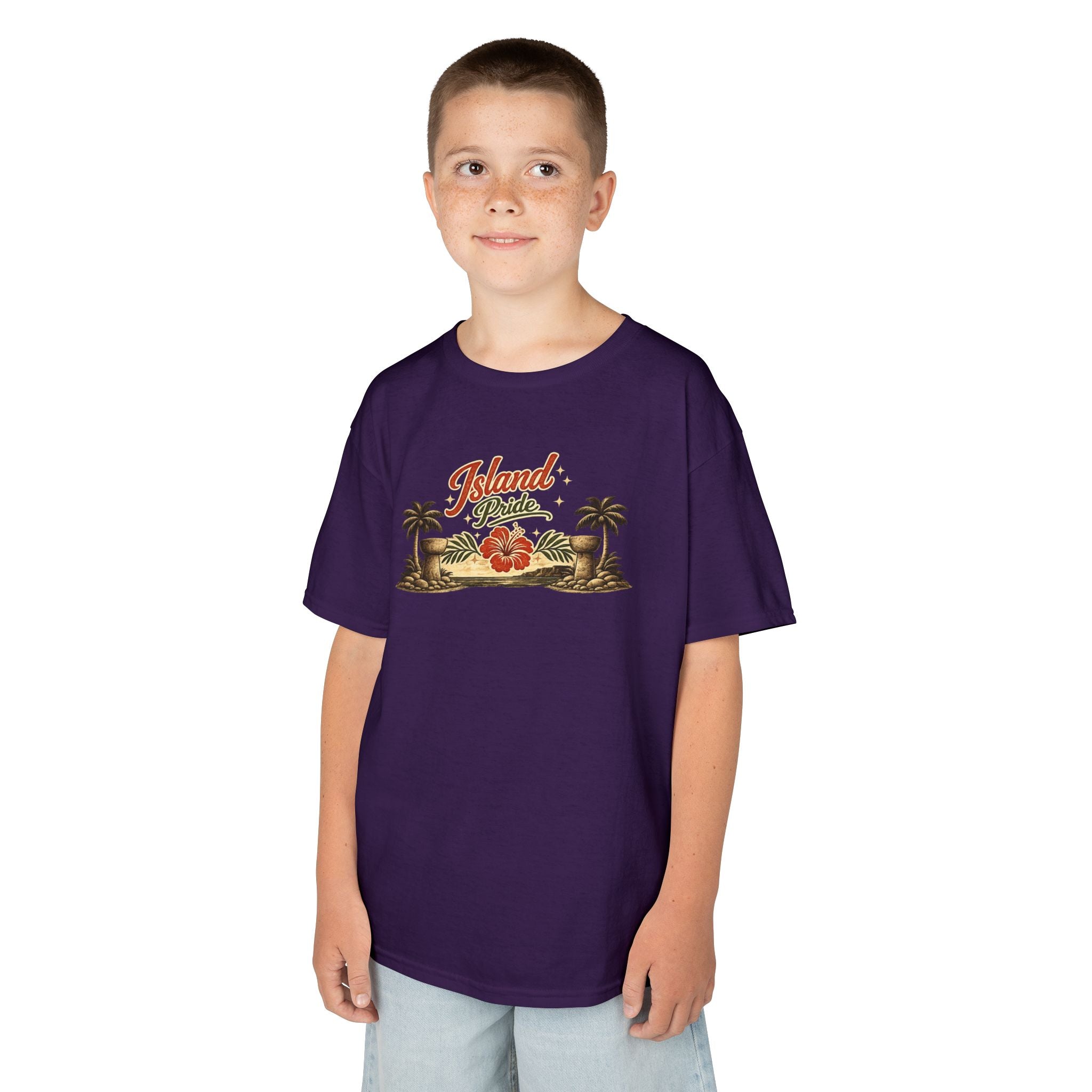 Personalized Kids Island Pride T-shirt (mockup sample)
