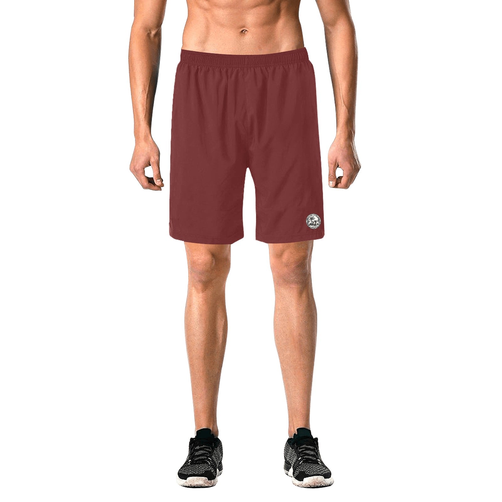 Men's Elastic Beach Shorts | Palm&Stone Signature Logo (6 colors | S-5XL)