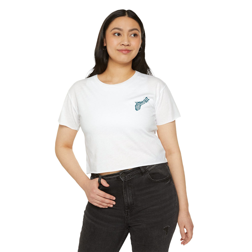 Personalized Boho Embroidered Crop Top
