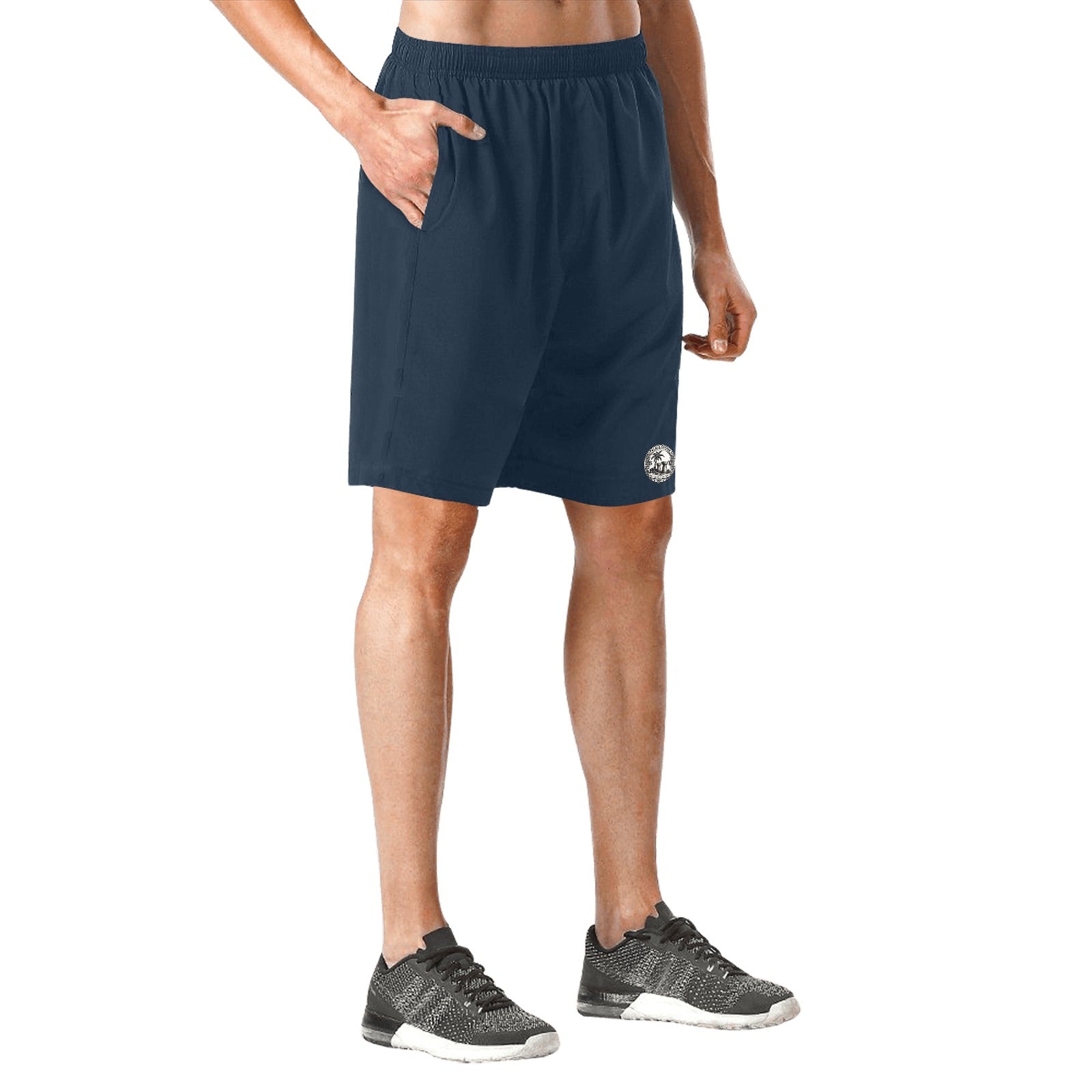 Men's Elastic Beach Shorts | Palm&Stone Signature Logo (6 colors | S-5XL)