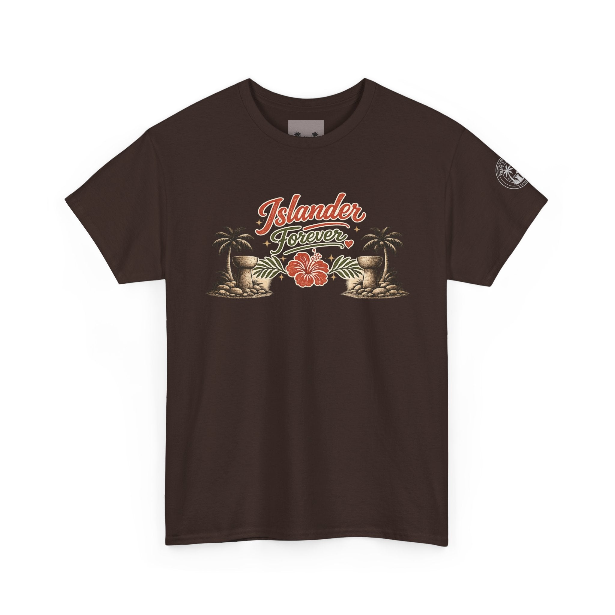 Personalized Islander Forever Unisex Heavy Cotton Tee (sample mockup)