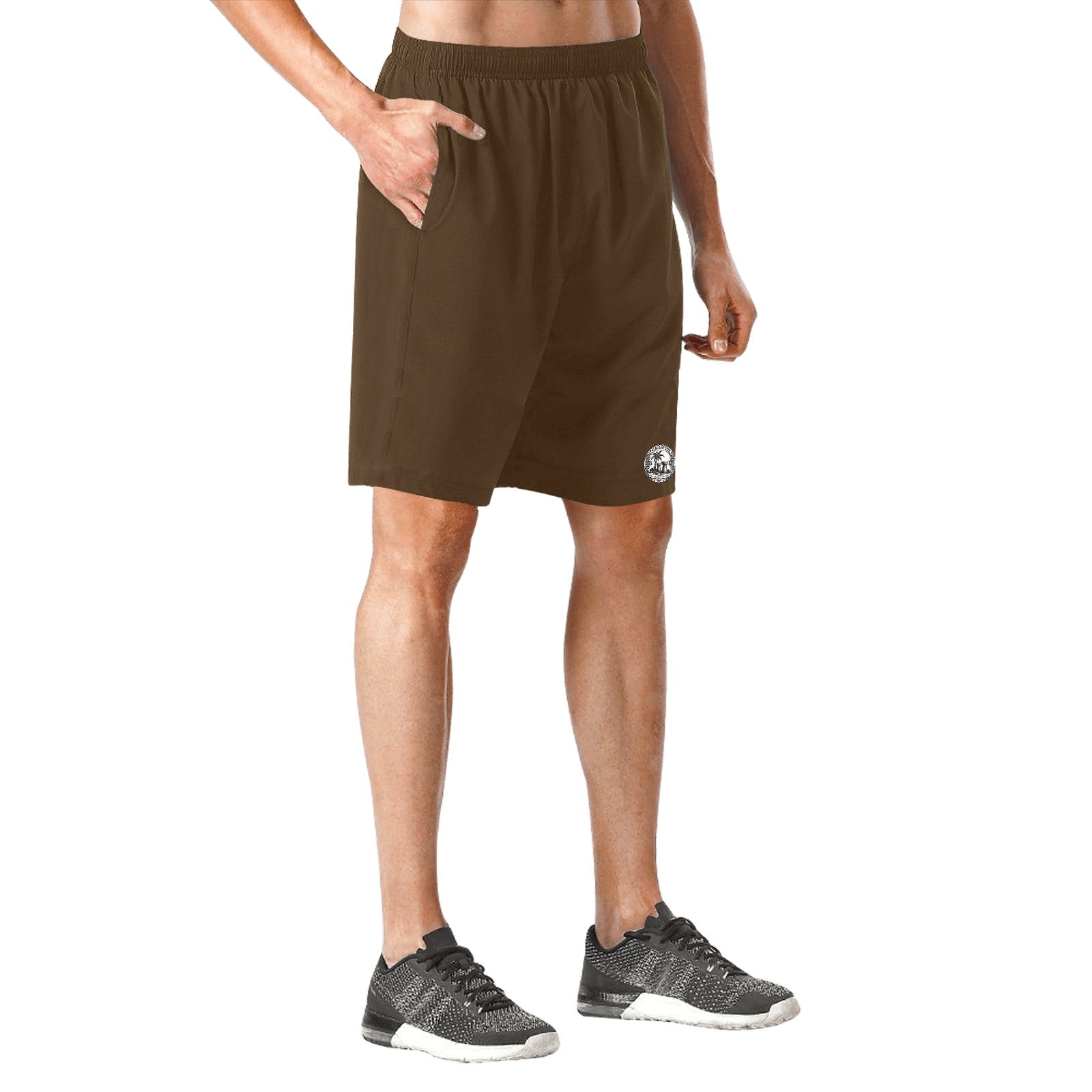 Men's Elastic Beach Shorts | Palm&Stone Signature Logo (6 colors | S-5XL)