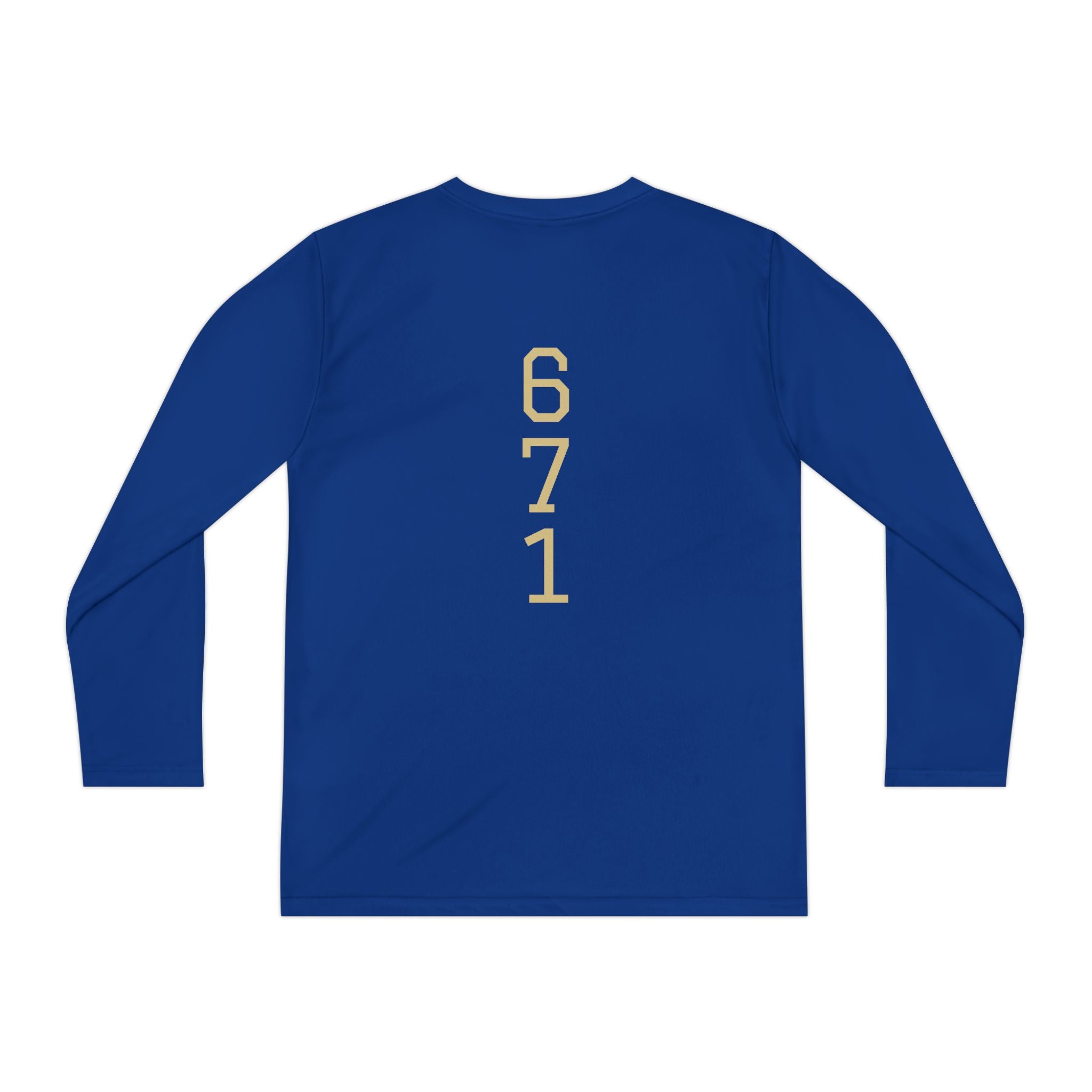 Guam 671 Long Sleeve Youth Tee "Where America's Day Begins"