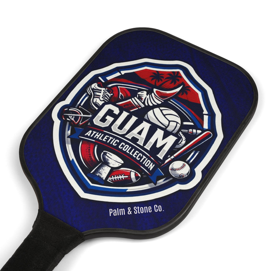 Pickleball Paddles Kit | Guam Athletic Collection Graphic Set (2 Paddles + 2 Balls)
