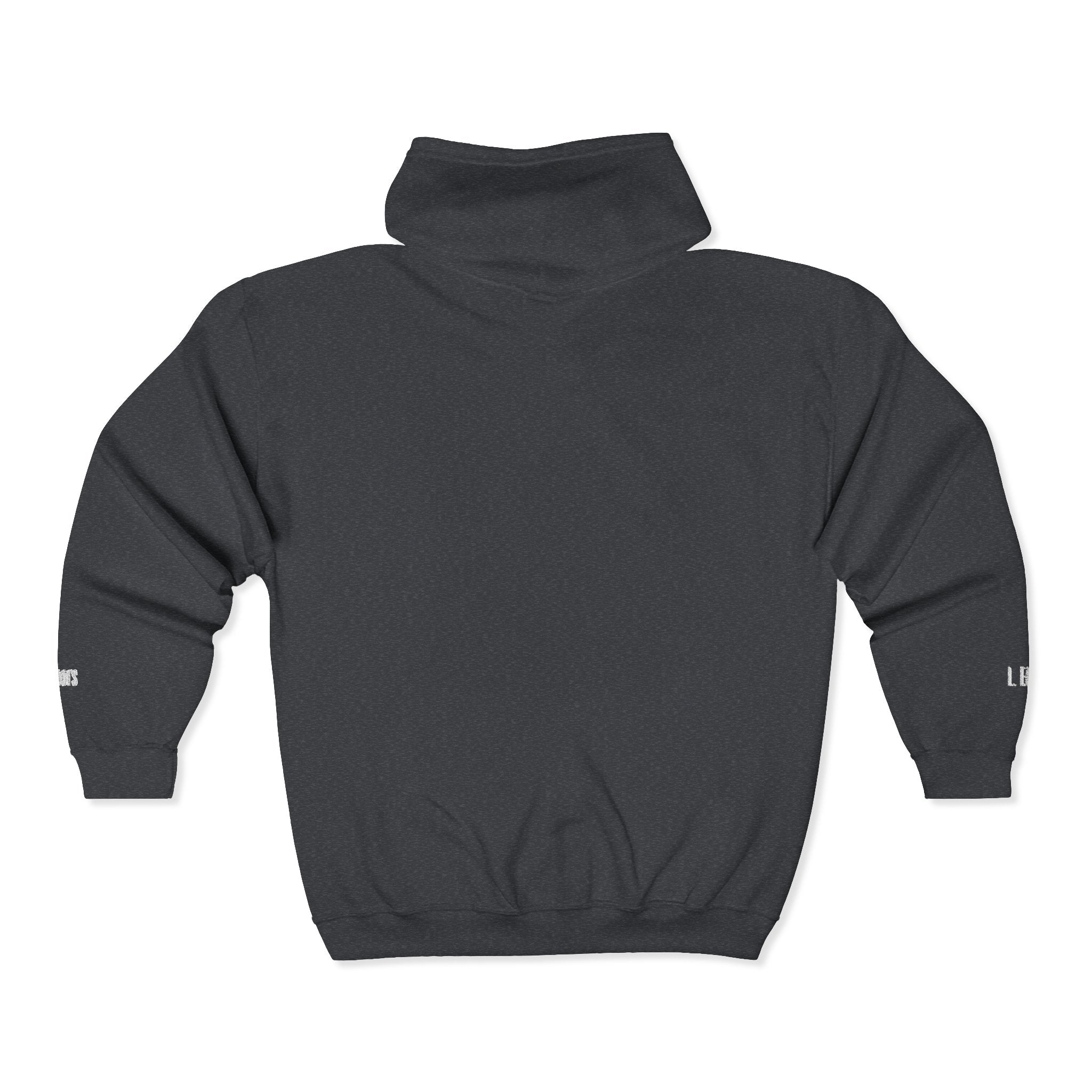 Personalized Unisex Heavy Blend™ Full Zip Hooded Sweatshirt (Add your school name, logo, subject, initials)