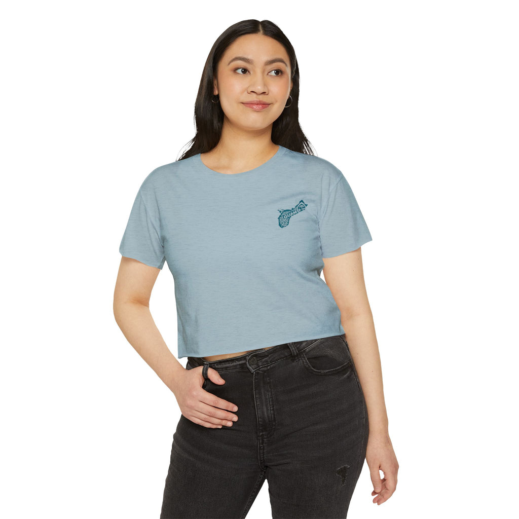 Personalized Boho Embroidered Crop Top