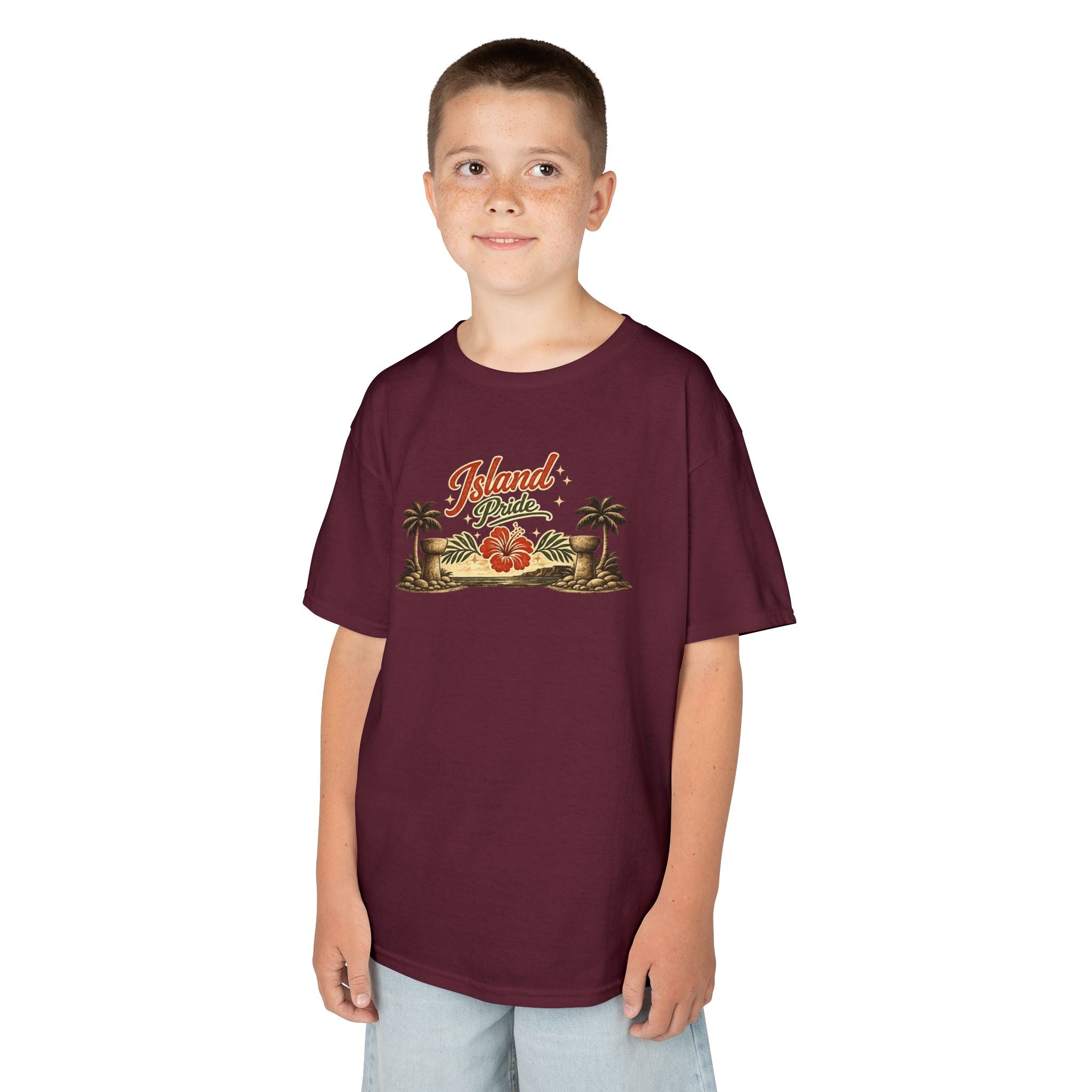 Personalized Kids Island Pride T-shirt (mockup sample)