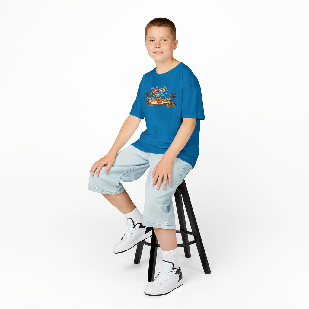 Personalized Kids Island Pride T-shirt (mockup sample)