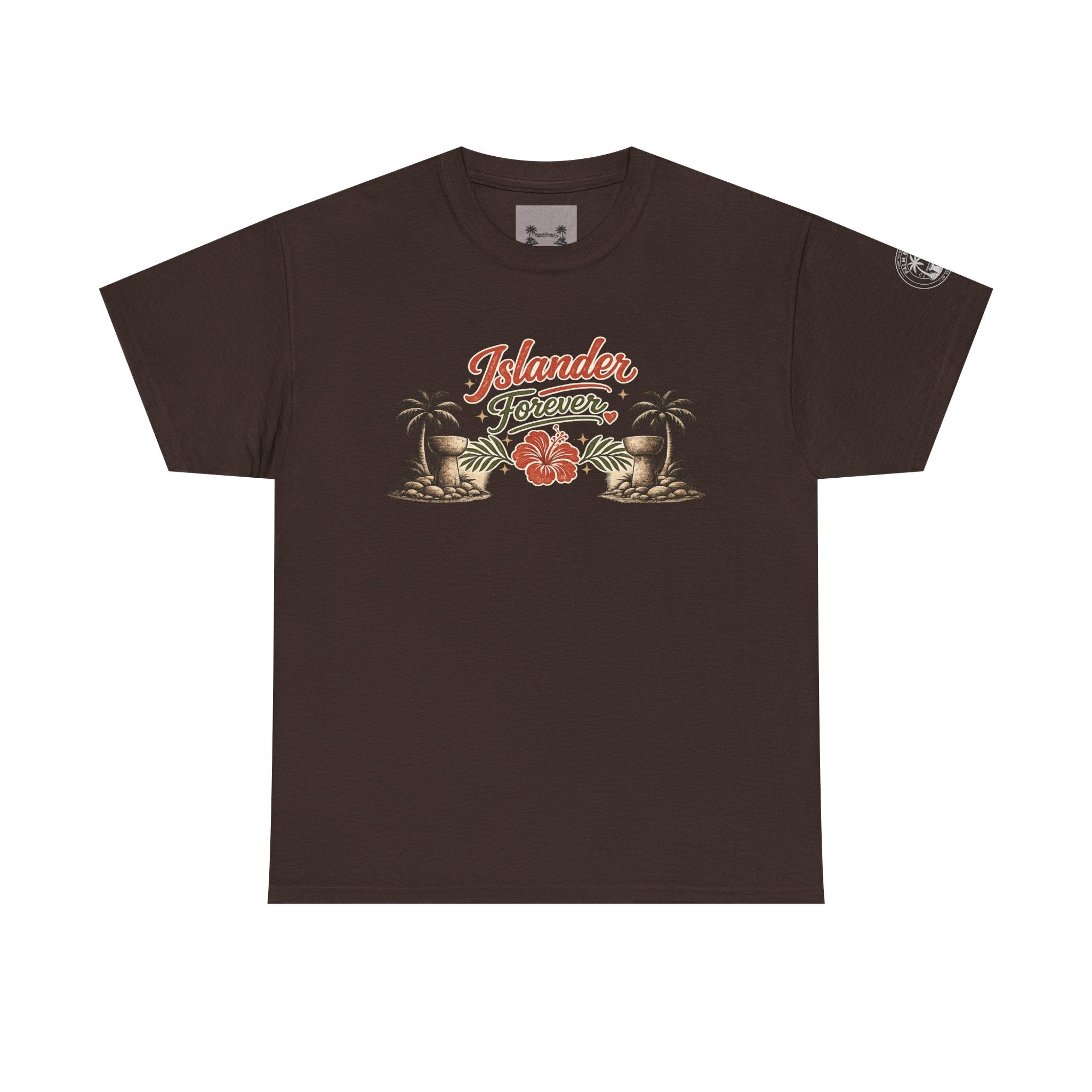 Personalized Islander Forever Unisex Heavy Cotton Tee (sample mockup)