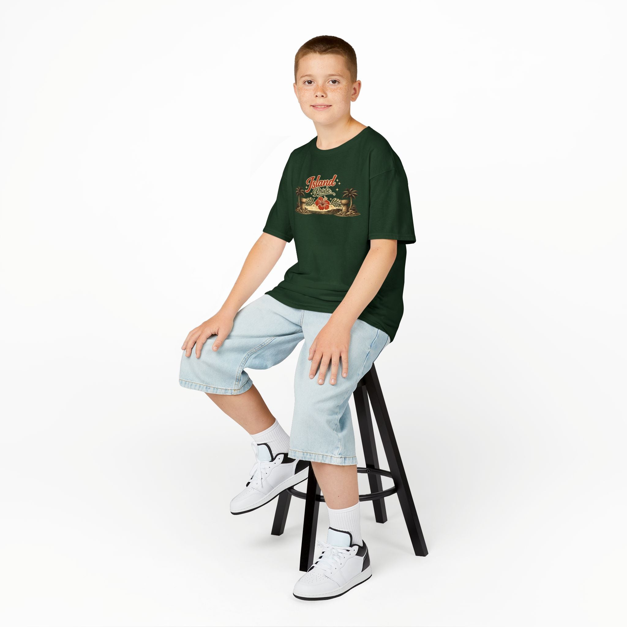 Personalized Kids Island Pride T-shirt (mockup sample)