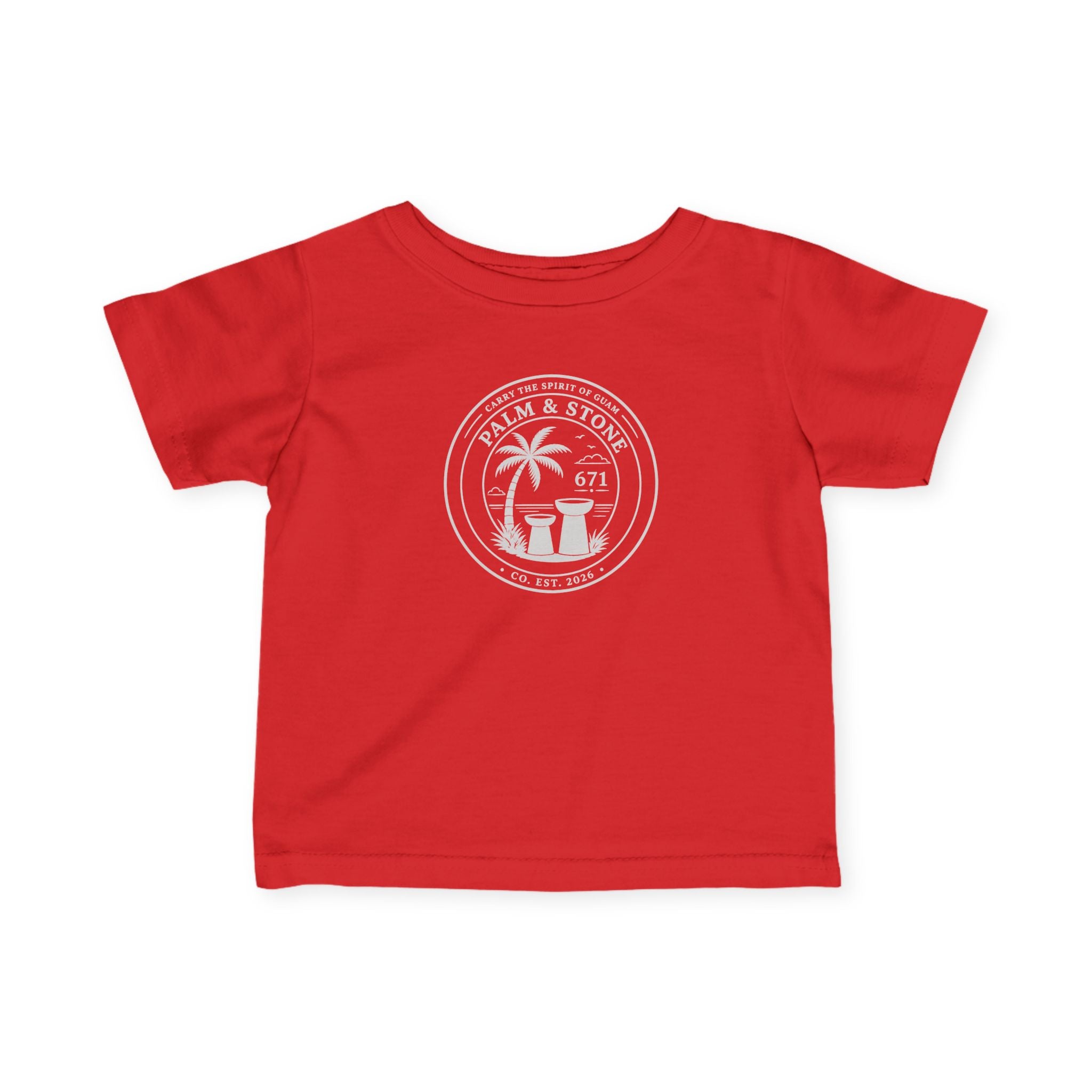 Infant 4th of July Island Style Tee