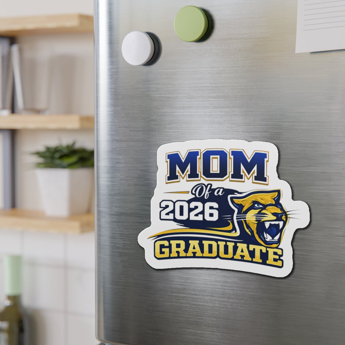 Personalized Graduate Die-Cut Magnet