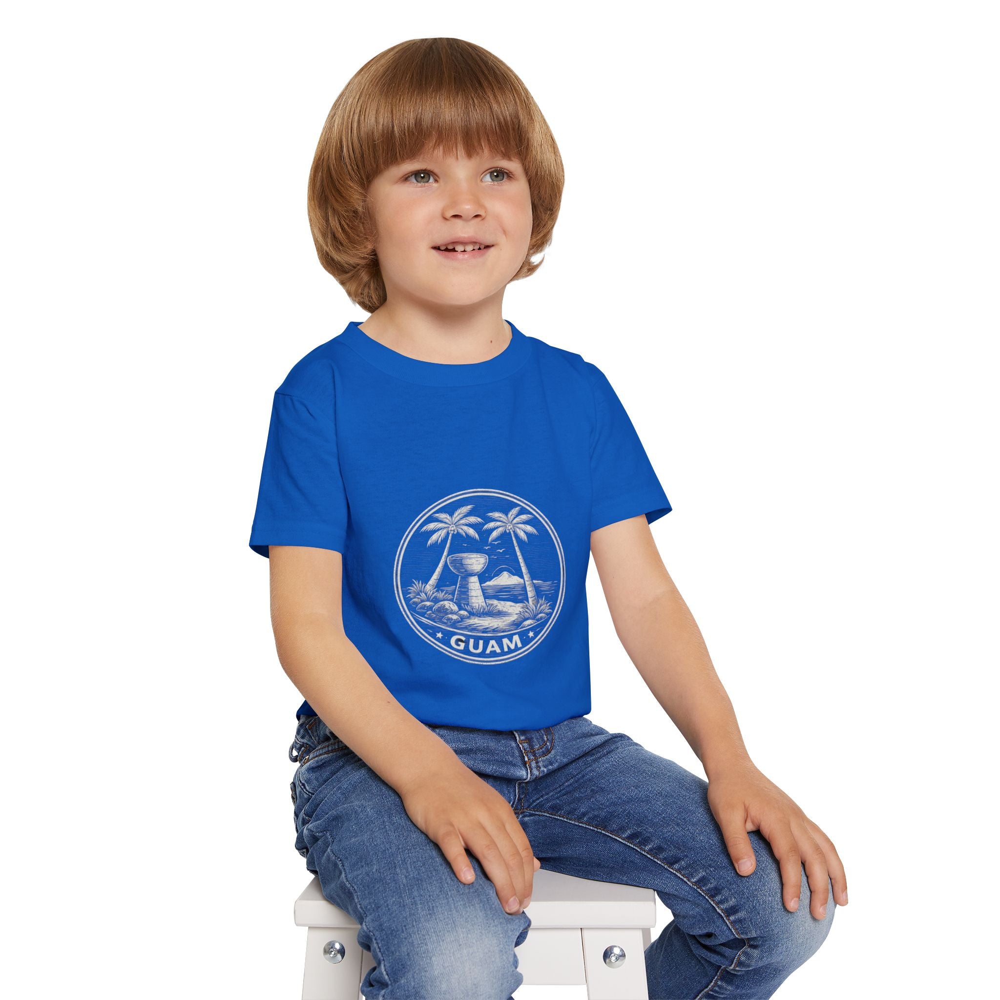 Toddler T-Shirt Guam Island Palm Logo