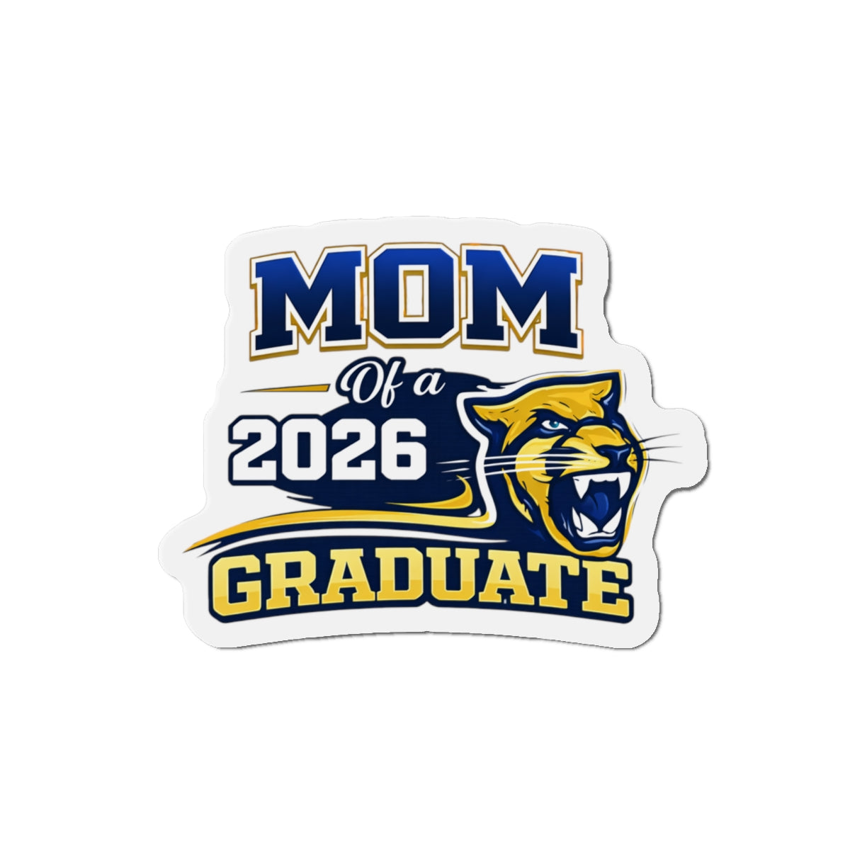Personalized Graduate Die-Cut Magnet