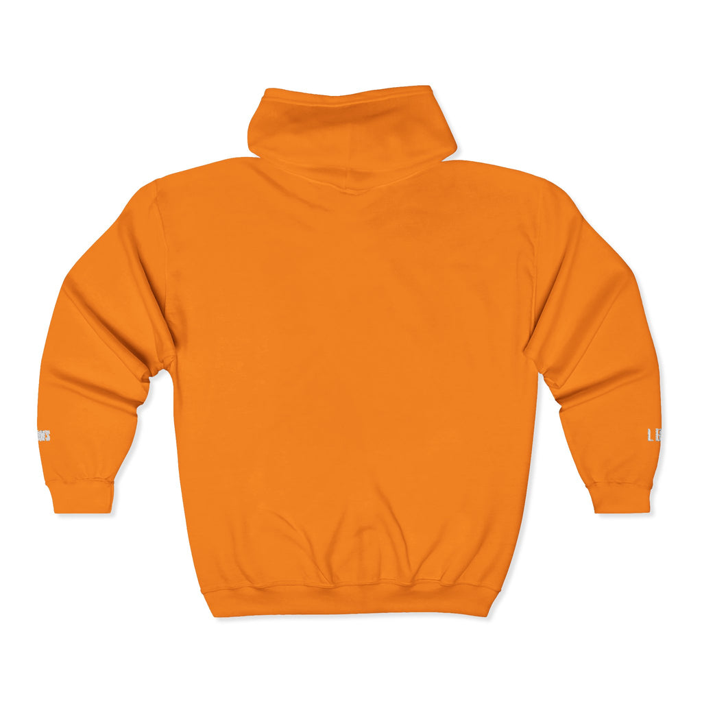 Personalized Unisex Heavy Blend™ Full Zip Hooded Sweatshirt (Add your school name, logo, subject, initials)