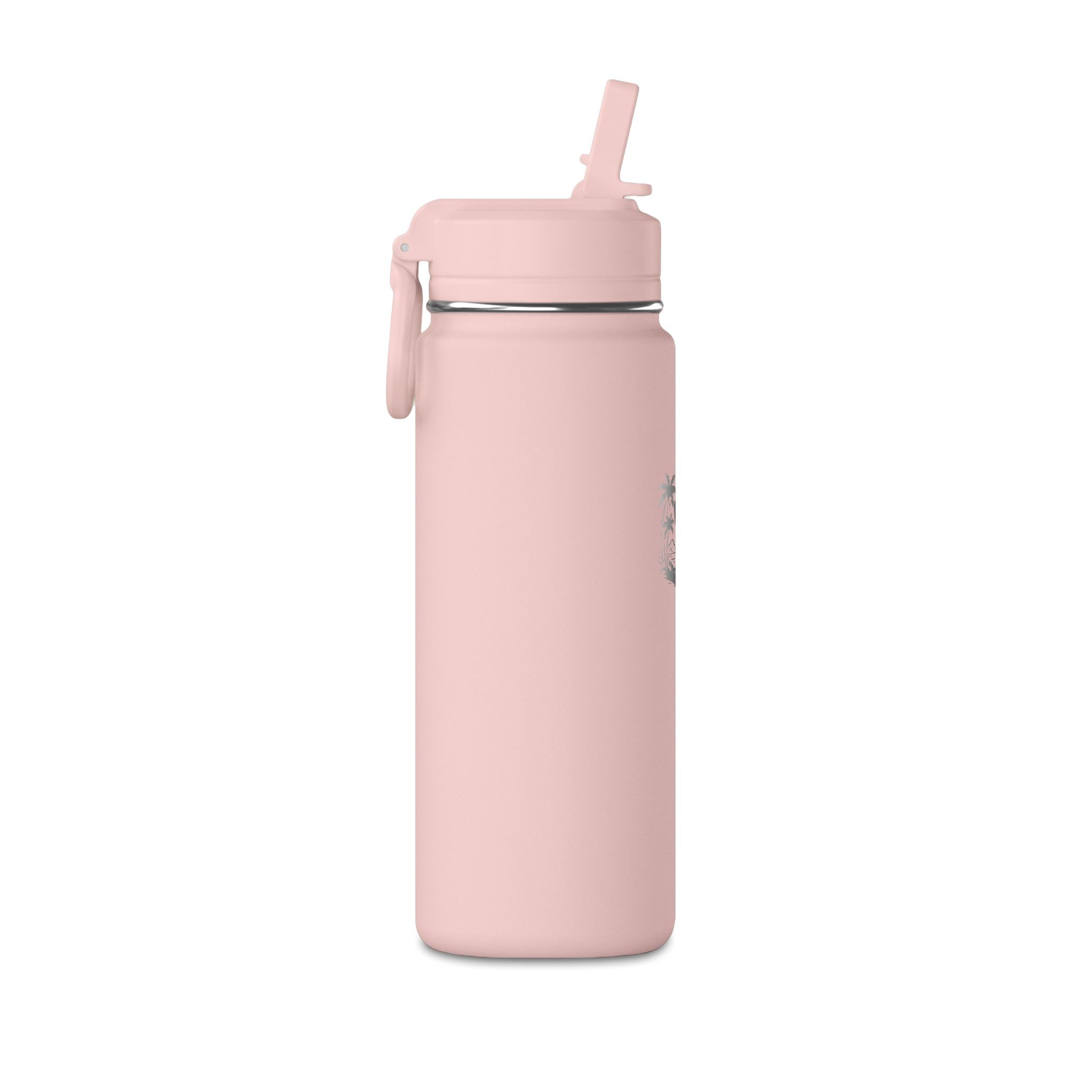 Personalized 20oz Mini Water Straw Bottle (Add Your Own Image, Logo or Text)