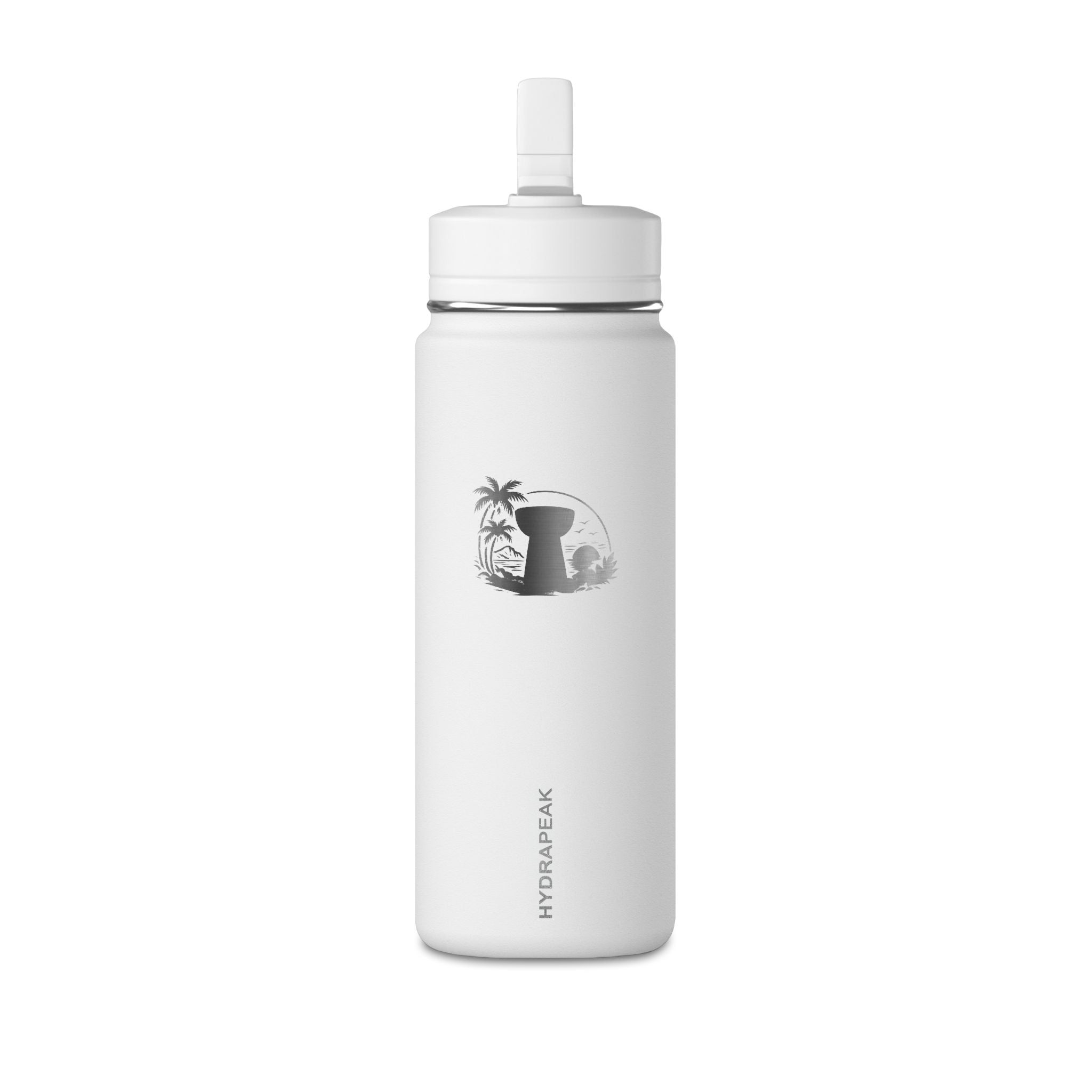 Personalized 20oz Mini Water Straw Bottle (Add Your Own Image, Logo or Text)