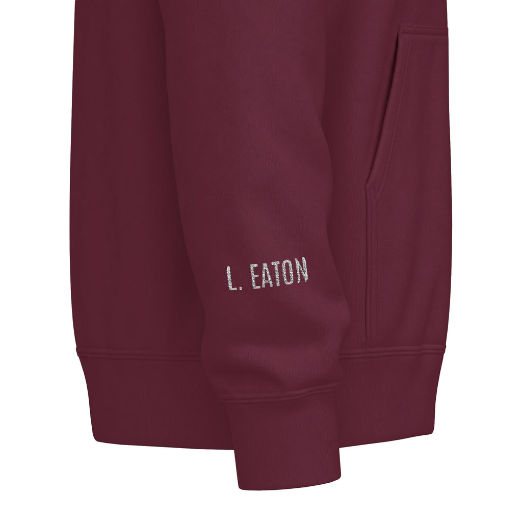 Personalized Unisex Heavy Blend™ Full Zip Hooded Sweatshirt (Add your school name, logo, subject, initials)