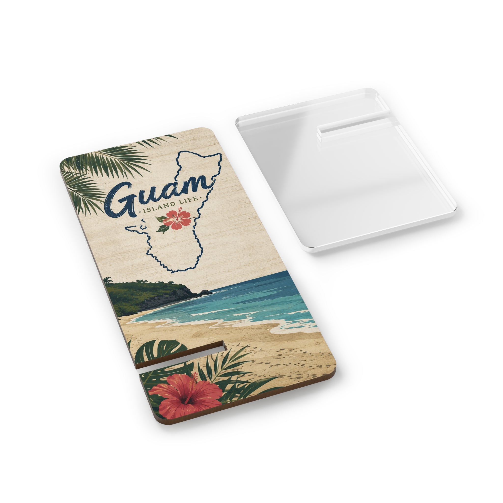 Personalized Wooden Smartphone Stand (add your logo/image or buy as is)