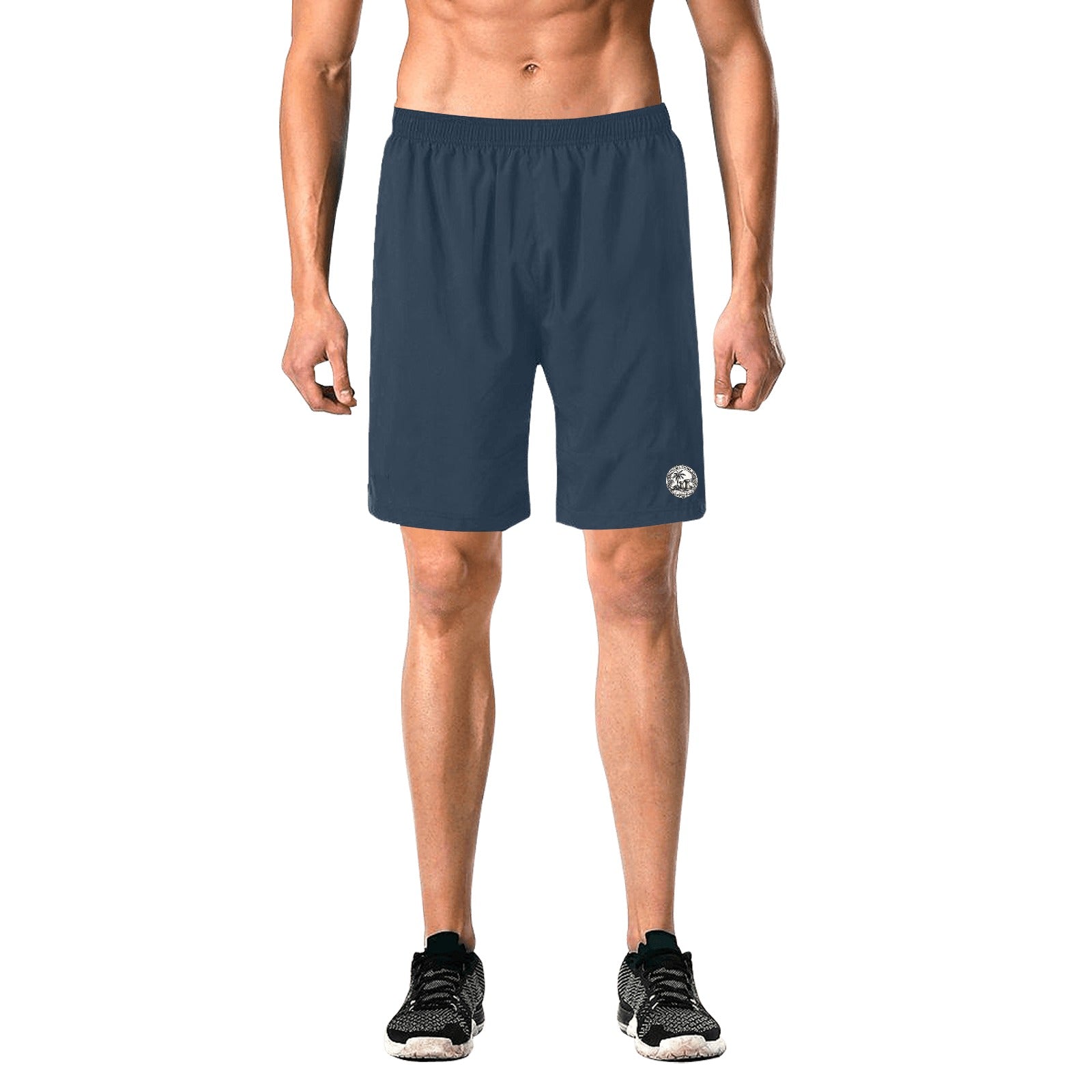 Men's Elastic Beach Shorts | Palm&Stone Signature Logo (6 colors | S-5XL)