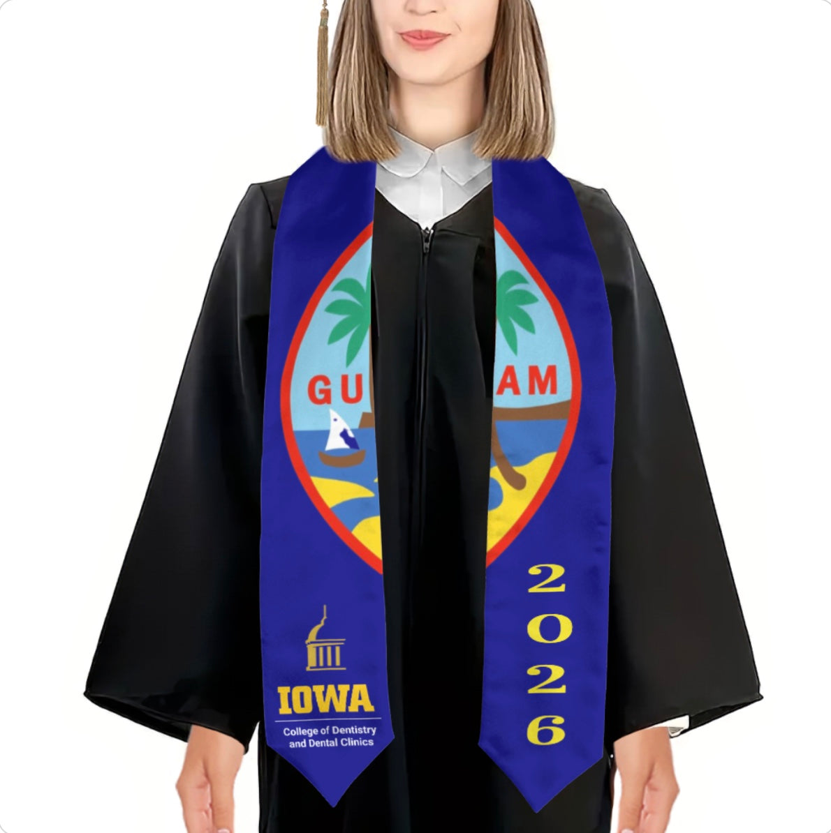 Customized Graduation Stole | Actual Mockups