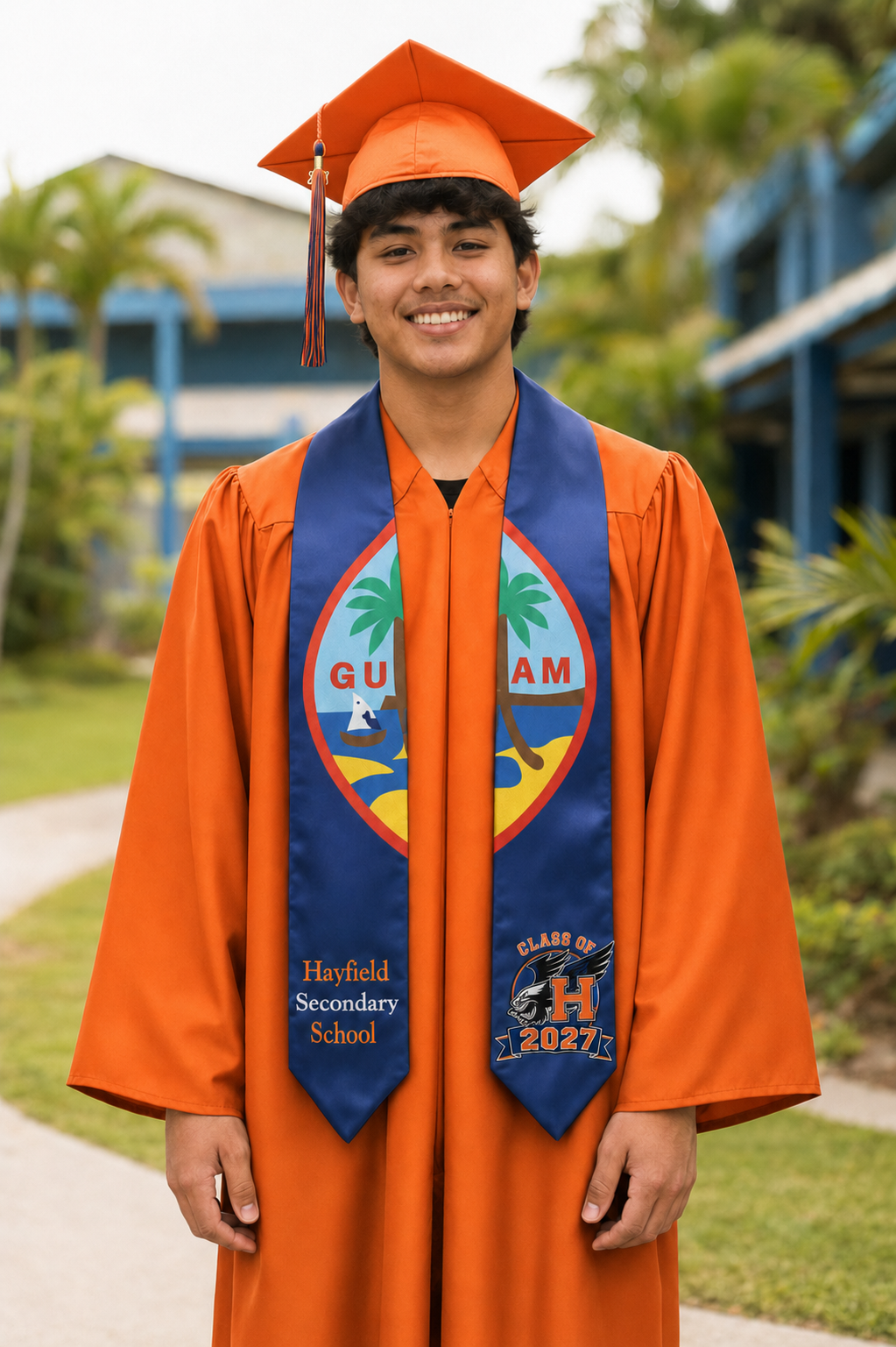 Customized Graduation Stole | Actual Mockups